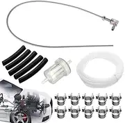 Parking Heater Stand Pipe,Heating Hose Standpipe Pick up Inline Replacement | Air Heat Lines Kit Rustproof Safe Pick up Clip Hose for Car Accessories