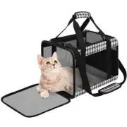 Large Cat Carrier Soft for Medium Cats Under 20,Airline Approved Pet Carrier ...