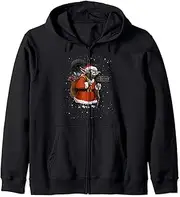 [STAR WARS] Yoda Santa Claus Costume Poster Zip Hoodie