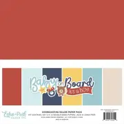 Echo Park Solids Collection Kit 12"X12"-Baby On Board Boy