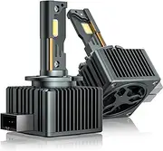 Stellar D3S Lamp - Revolutionary 2023 Technology, 6500K Diamond White, +200% Brightness, 2 Year Warranty - The D3S Xenon Burner - Alternative (1 Pair)