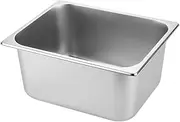 Ice Bucket Stainless Steel Metal for Party for Wine Beer Champagne Wine Cooling Ice Cube Bin Drink Cooler for Bar Restaurant, 32.5x26.5x15cm