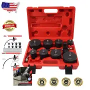 Automotive Turbo Boost Leak Tester Toolkit: 9-Piece Pressure Leak Detection