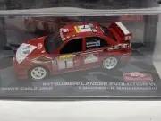 Mitsubishi Lancer Evo VI Makinen 1999 Rally Montecarlo 1:43 Ixo Altaya Diecast