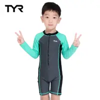 在飛比找PChome24h購物優惠-【TYR】長袖連身男童泳衣 5281411