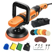 2:1 dual Polisher Car Buffer Polisher 1200W/12Amp Dual Action Polisher with V...