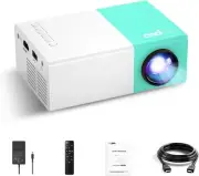 Mini Portable Projector 1080P LED Pico Video Projector for Home Theater Movie