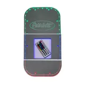 Peterbilt 386, 388, 579, Exact Fit Replacement Shift Boot Plate Red