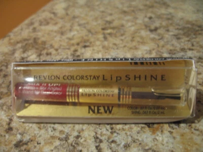 Revlon Colorstay LipShine Color & Gloss Jolt Color Won't Kiss Off