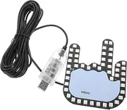 GANAZONO Finger Light Car Accessory Programmable Led Signal Light Gesture Warning Safe Driving Universal Car Fit