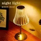 Nordic Style Touch Control Lamp Dimmable Gold Bedside Lamp Restaurant