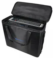 Rockville RRB45 4U Rack Bag Double-Sided Case with 16" Depth + Shoulder Strap