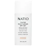 Natio Tinted Moisturiser SPF 50+ - Light 50ml