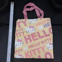 在飛比找蝦皮購物優惠-三麗鷗Hello Kitty帆布手提袋 @p10