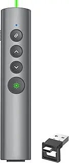 Rechargeable Green Light Pointer for Presentations