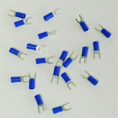 Supco T1044 Insulated Flange Spade Terminal Connector for 16-14 Wire #10 Stud