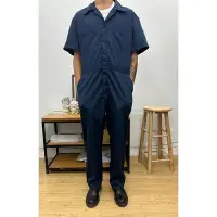 在飛比找Yahoo!奇摩拍賣優惠-DICKIES 深藍 連身工作服 工作褲 42/44 二手 