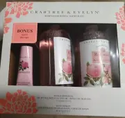 crabtree evelyn rosewater bath shower gel