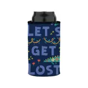 Stubbyz Lets Get Lost in the Wild Stubby Cooler Slim