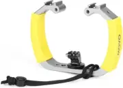 GB U70Y Underwater Diving Rig for GoPro Hero with Cold Shoe Mounts Wrist Strap