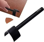 Leather Punch Cutter | V Shape Leather Belt Bag Edge Crafting Tools,Precision Equipment for Belts Bags Purses Beginners Tailors Designers