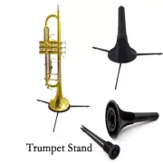 Metal and Plastic Trumpet Stand Strong Bracket Metal Brass Trumpet