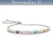 Wishes For My Daughter Personalised Bracelet