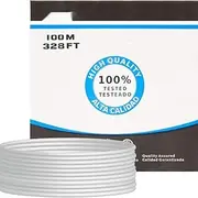 Cable Red – Cat.5e UTP Rigid AWG24 Network Cable, 100 m Length, Ideal for High Speed and Stable Ethernet Connections.