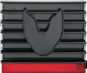 OER Smoke Fuel Door With Recess For 1979-1981 Pontiac Firebird Trans Am
