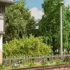 Busch 1011 HO Scale Old Dilapidated Picket Fence - Laser-Cut Kit 51-3/16" 13