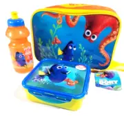 DISNEY DORY FINDING NEMO KIDS SCHOOL LUNCH BAG / BOTTLE / FOOD CONTAINER BOX