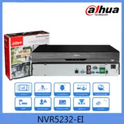 Dahua NVR5232-EI 4K AI NVR 32CH 2SATA WizSense SMD+ Face Recognition No Poe