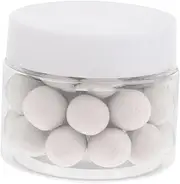 Mipcase Fishing Lure Bait Smell Beads Balls Floating Lure Smell Fishing Ball Beads White