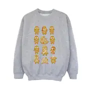 Star Wars Boys Episode IV: A New Hope 12 Gingerbread Sweatshirt (Sports Grey) - BI35177