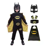 在飛比找ETMall東森購物網優惠-六一節兒童服裝男童蝙蝠俠套裝衣服cosplay吸血鬼舞會角色