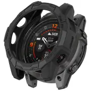 Protective Case For Garmin epix Pro (Gen 2) 42mm /Fenix 7S Pro/7S, Soft TPU Hollow Cover Frame Black