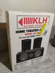 Nos KLH Audio Systems Home Theater 3 Speaker Dolby Pro Logic HT-9930 Sealed
