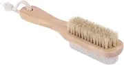 ARTSEWPLY 1pc Double-sided Pumice Brush for Foot Care Scraping Plate Foot File Tool to Remove Callus and Dead Skin Exfoliating Brush