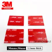 3M DOUBLE SIDED PADS Strong Heavy VHB Adhesive Mounting Tape Square 30mmx30mm