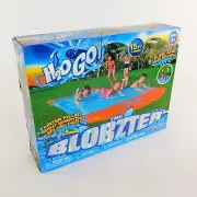 Water Spraying Mat Blobzter H2GO Slide Jump Splash 15'Long Drench Pool Age 3+