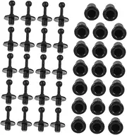 TOGEVAL Grill Clips 20 Set Speaker Grille Fixing Buckles Snap Buttons Versatile Elegant