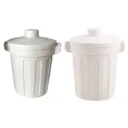 for Creative Desktop Trash Can Tabletop Waste Bin with Lid Paper