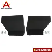 Pair LH+RH Rear Running Board End Cap Cover For 2016-2020 Ford Super Duty F150 (for: Ford)