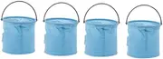 DOITOOL Pcs Wash Pen Bucket Compartment Large Brush Holder Space-Saving Easy to Clean for Artists