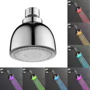 LED Shower Head Shower Head With Light 7 Color Flash Light Automatically New