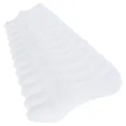 Mens No Show Socks Cotton Thin High Elasticity Low Cut Ankle Socks with Non
