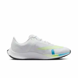 【NIKE 耐吉】AIR ZOOM RIVAL FLY 3 男慢跑鞋-白藍綠(CT2405199)