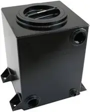 Aeroflow Ice Water Tank Box Reservoir Water to Air Expansion Cell Black Aeroflow - AF77-4057BLK