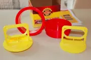 BURGER POCKET PRESS Stuffed Homemade Hamburger Patty Maker Kit