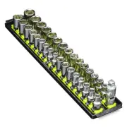 8463HV Socket Boss, Premium 2-Rail, 1/2-Inch-Drive Socket Organizer, 18-Inch,...
